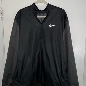 Nike Men's Black and Gray Windbreaker Jacket